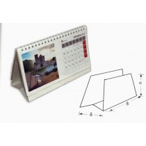 CARTONCINO NERO DI SUPPORTO  PER CALENDARIO DA TAV.10X15 CA0020 